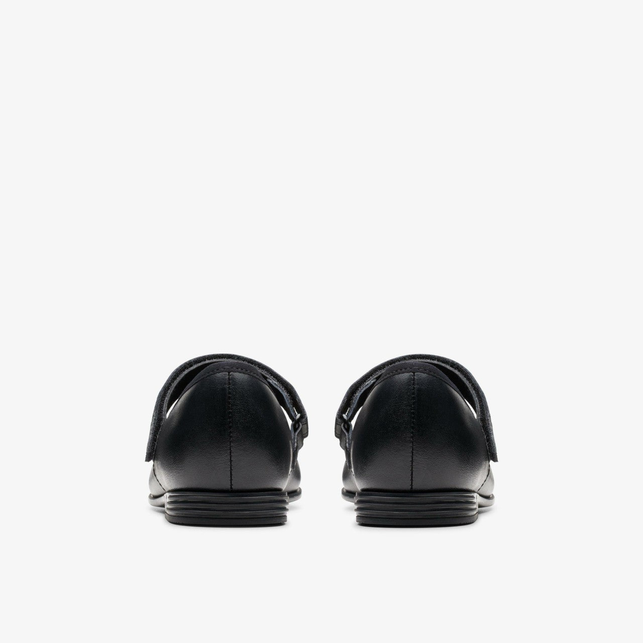 Finja Tap Older Black Leather | Clarks For Sale