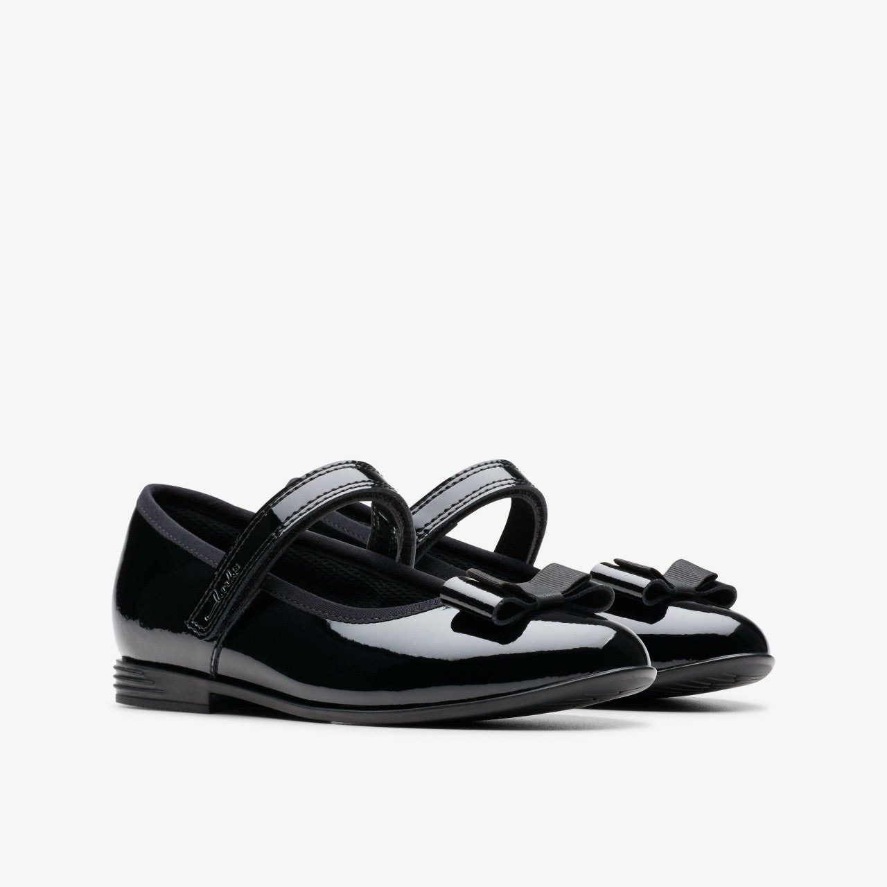 Finja Tap Older Black Patent | Clarks US