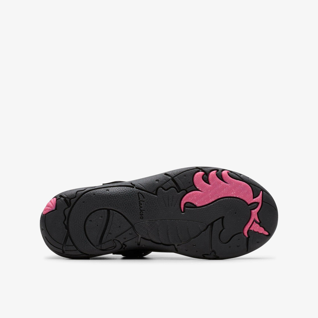 Relda Wish Kid Black Leather | Clarks