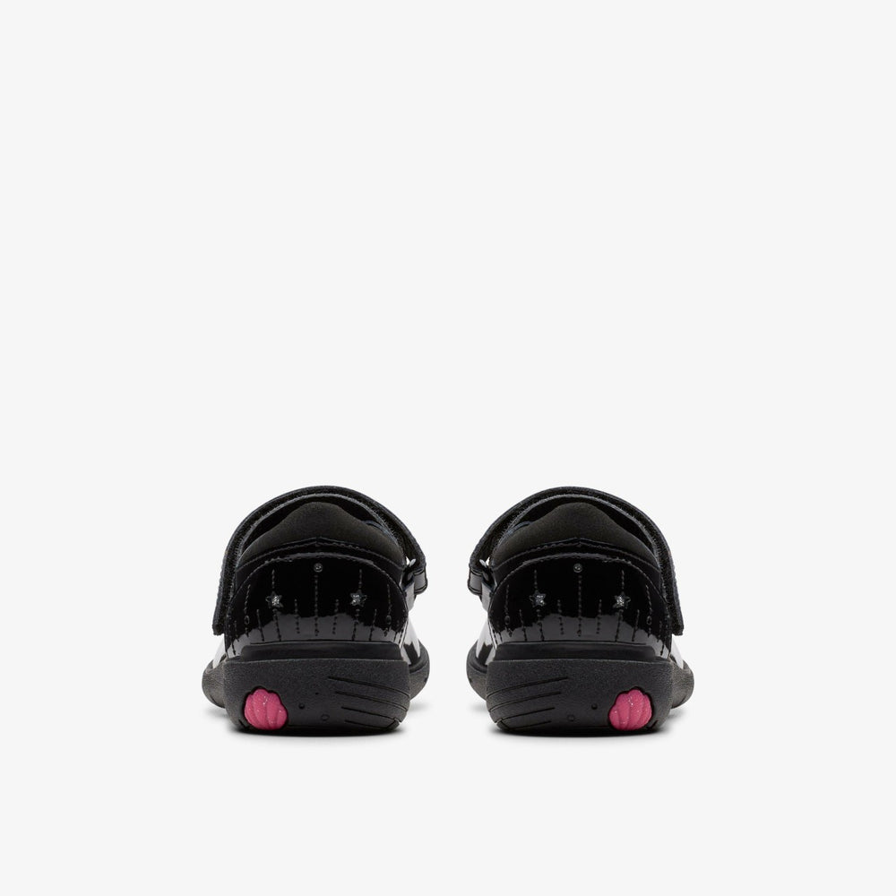 Relda Wish Kid Black Patent | Clarks US