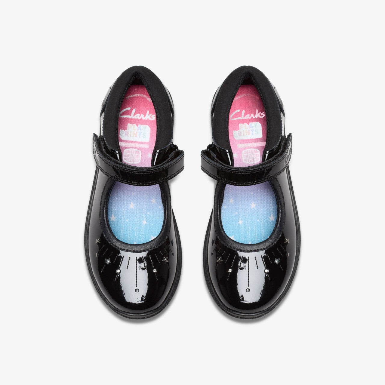 Relda Wish Kid Black Patent | Clarks US