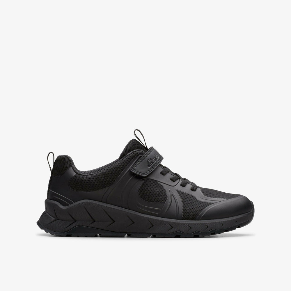 Selva Edge Kid Black | Clarks Onsale