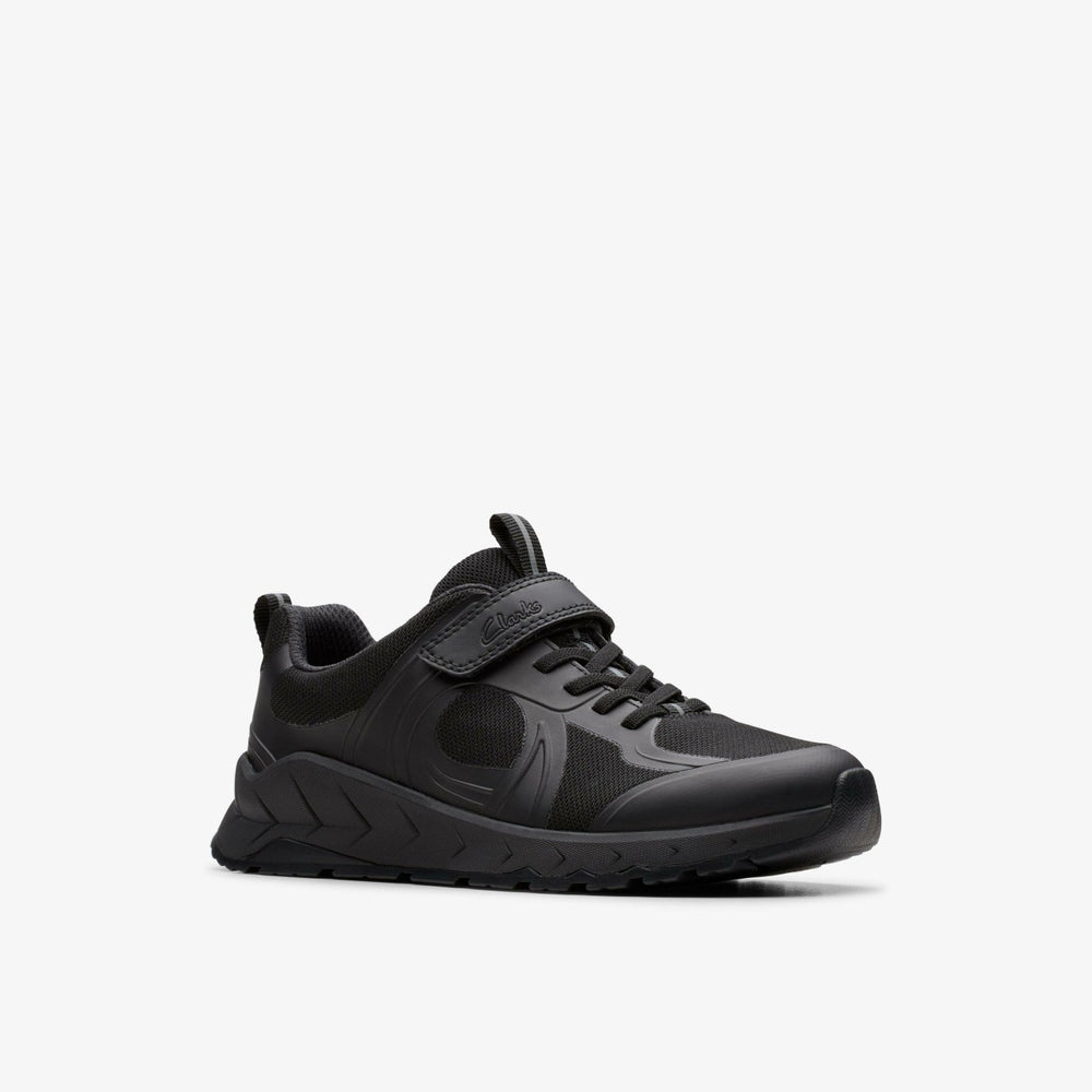 Selva Edge Kid Black | Clarks Onsale
