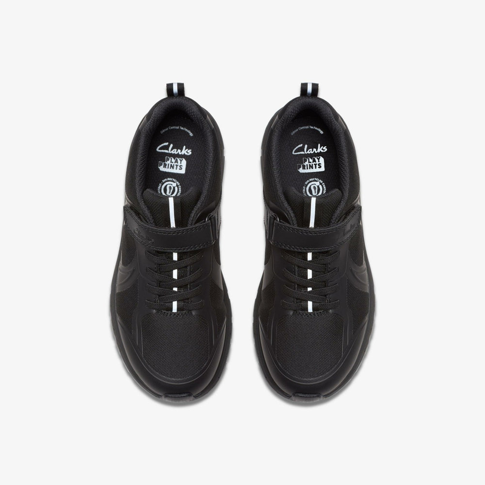 Selva Edge Kid Black | Clarks Onsale