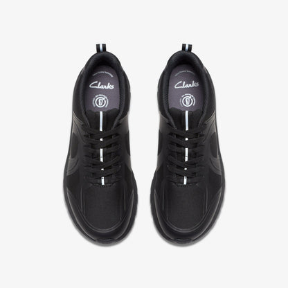 Selva Edge Youth Black | Clarks Discount