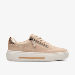 Hollyhock Zip Sand Nubuck | Clarks US