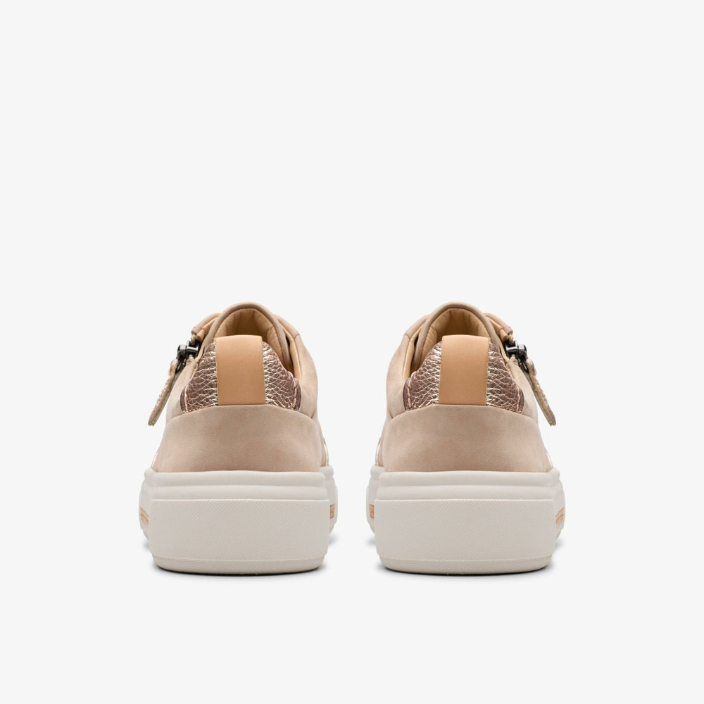 Hollyhock Zip Sand Nubuck | Clarks US