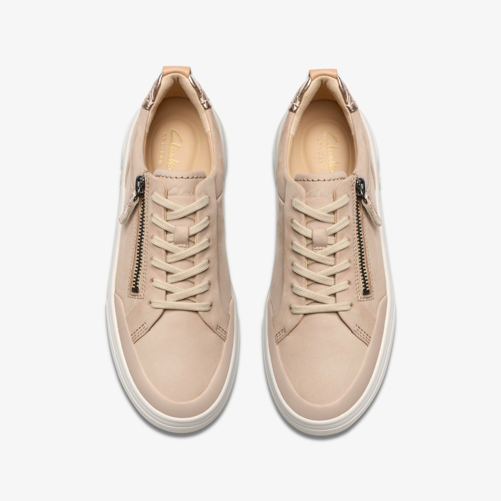 Hollyhock Zip Sand Nubuck | Clarks US