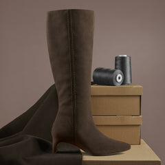 Edina Tall Dark Brown Suede | Clarks Sale