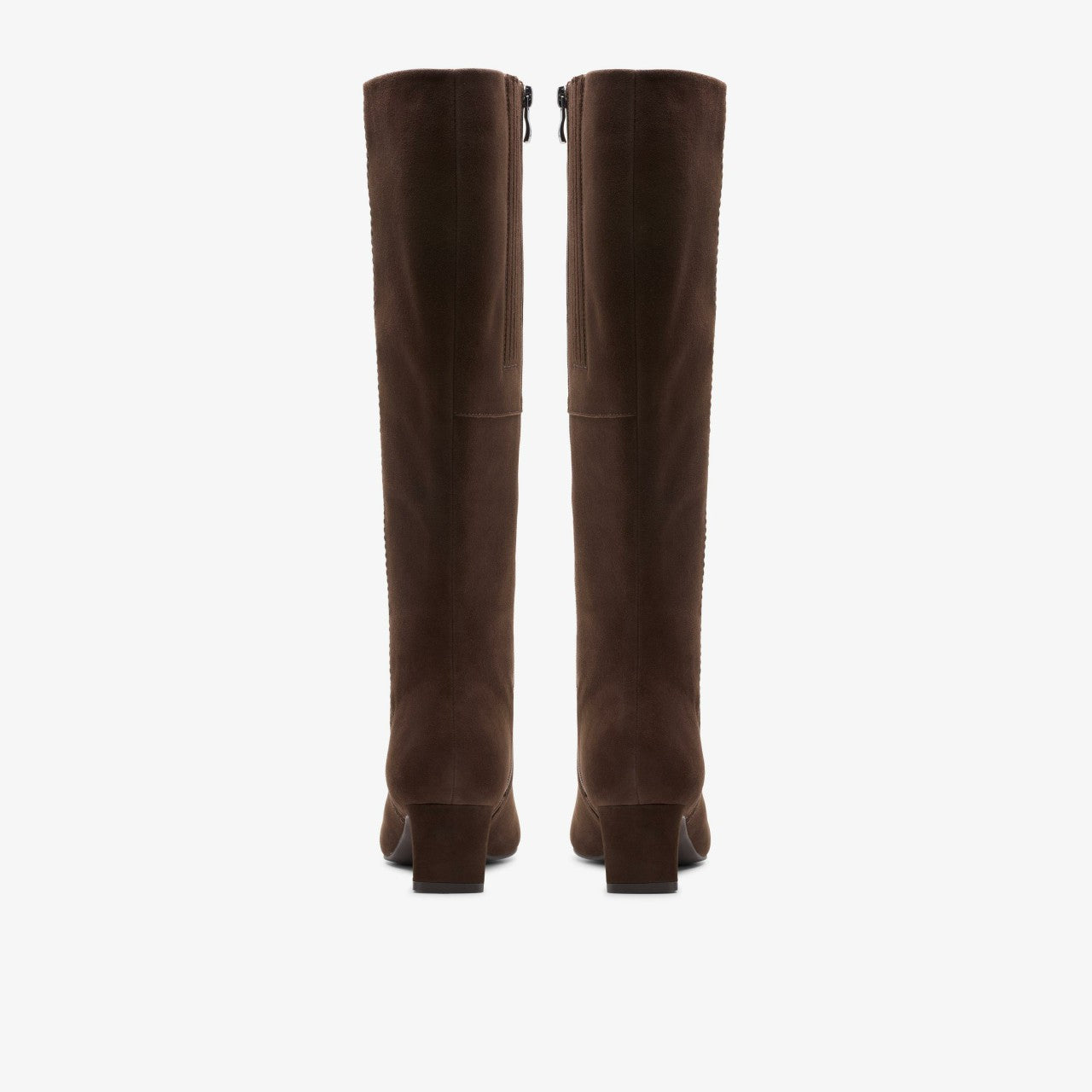 Edina Tall Dark Brown Suede | Clarks Sale