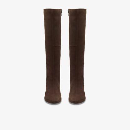 Edina Tall Dark Brown Suede | Clarks Sale