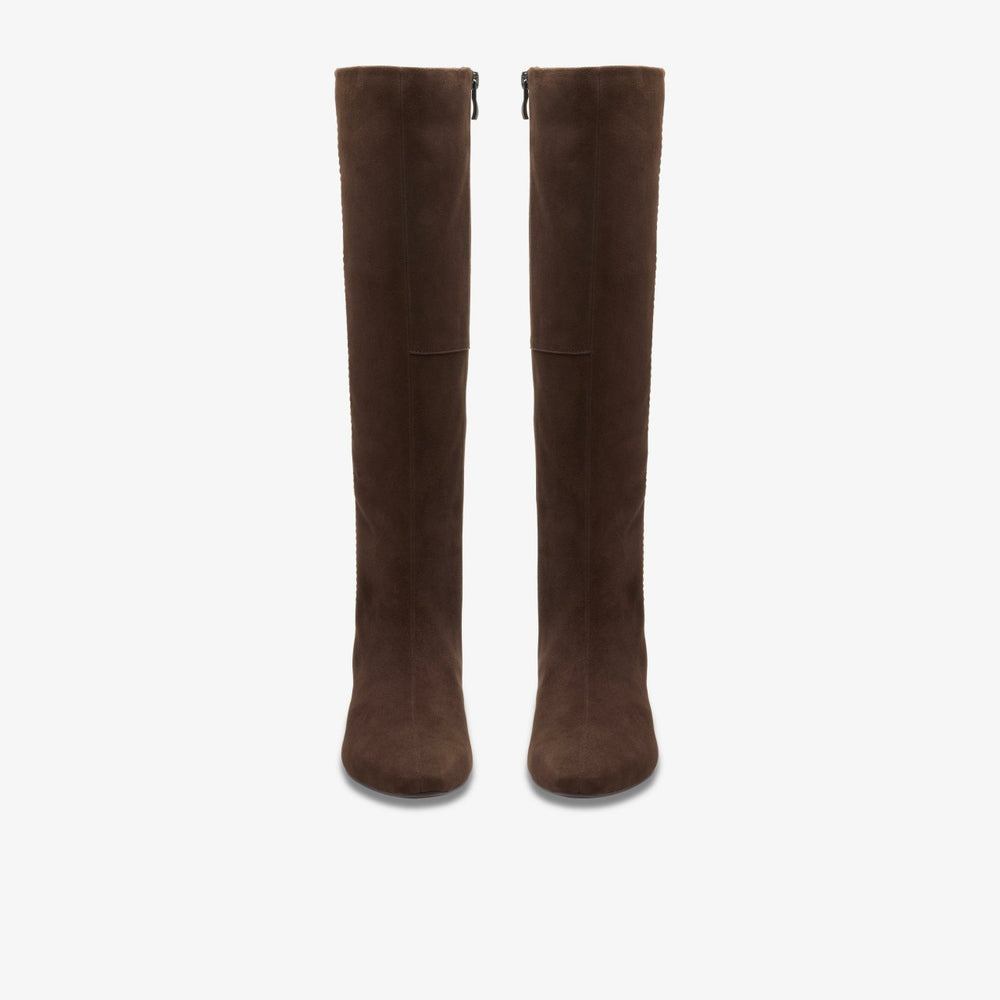 Edina Tall Dark Brown Suede | Clarks Sale