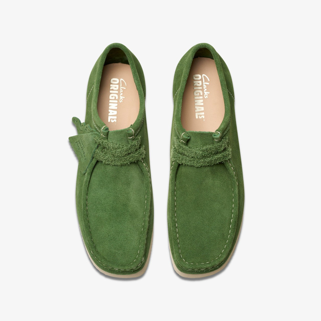 Wallabee 2604 Green Suede | Clarks Discount