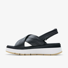 Tuscan Cross Black Leather | Clarks Discount