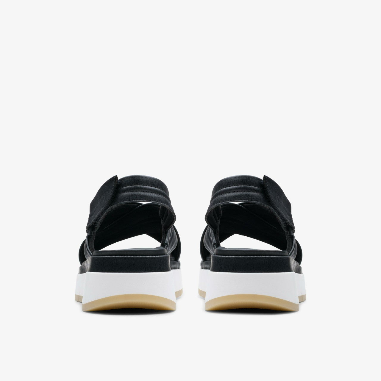 Tuscan Cross Black Leather | Clarks Discount