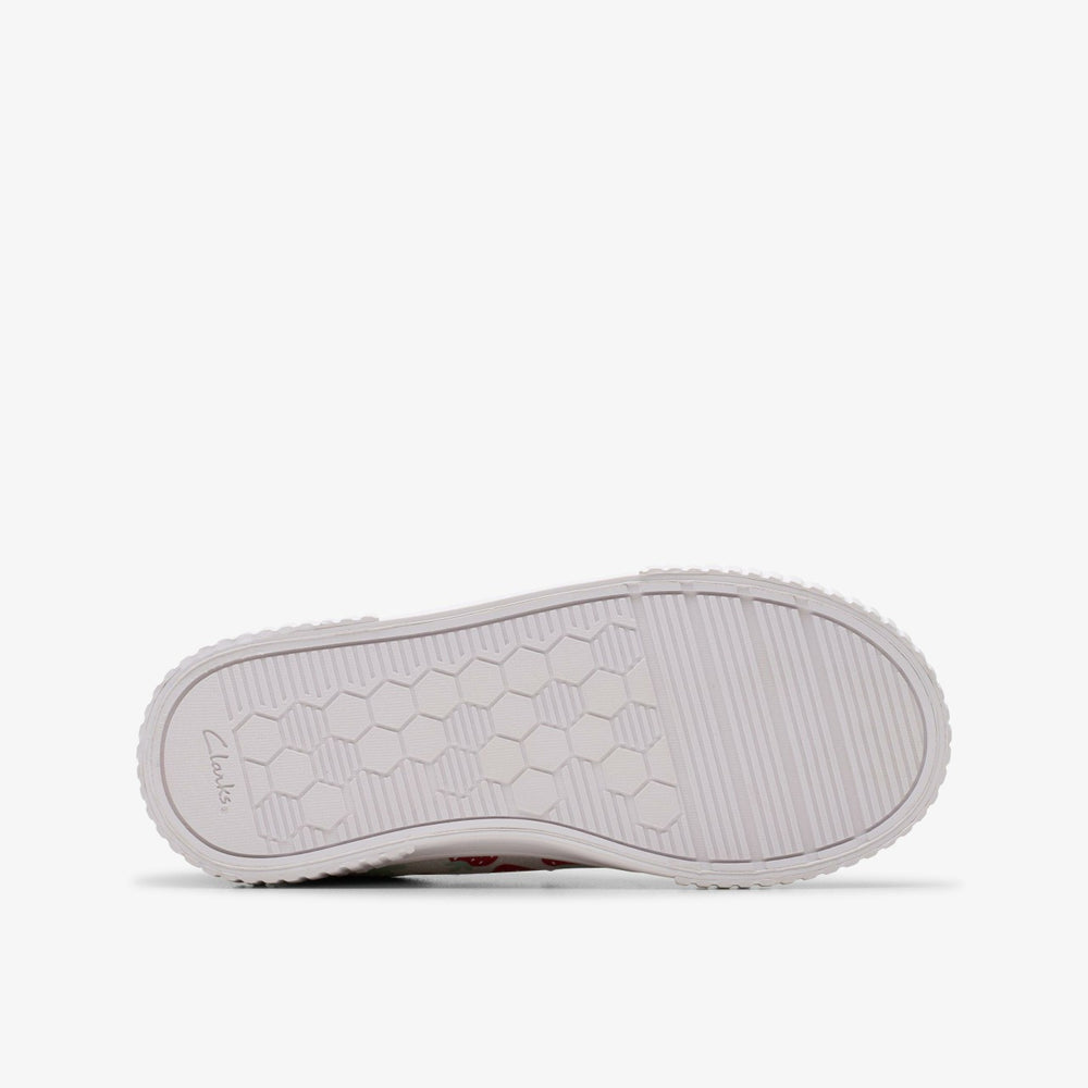 Foxing Fraise Kid Cotton Metallic | Clarks Onsale