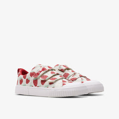 Foxing Fraise Kid Cotton Metallic | Clarks Onsale