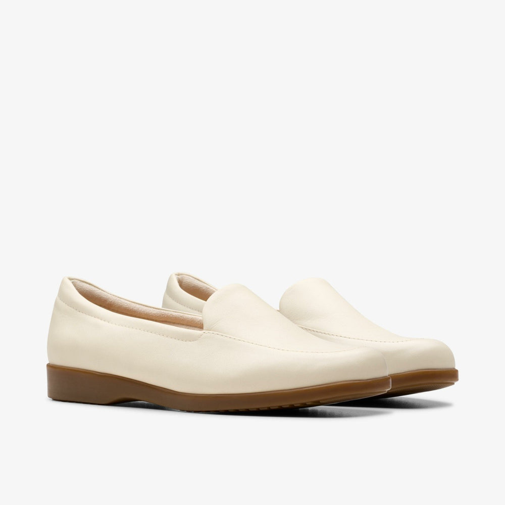 Georgia Cream Leather | Clarks Onsale