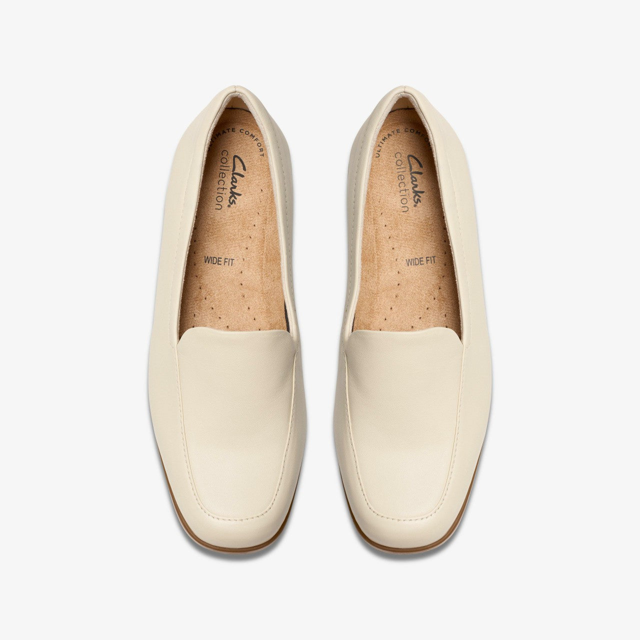 Georgia Cream Leather | Clarks Onsale