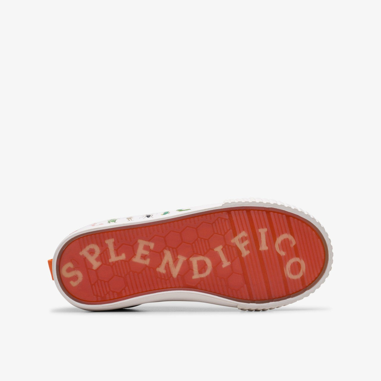 Roald Dahl James & the Giant Peach Foxing Air Kid Blue Canvas | Clarks