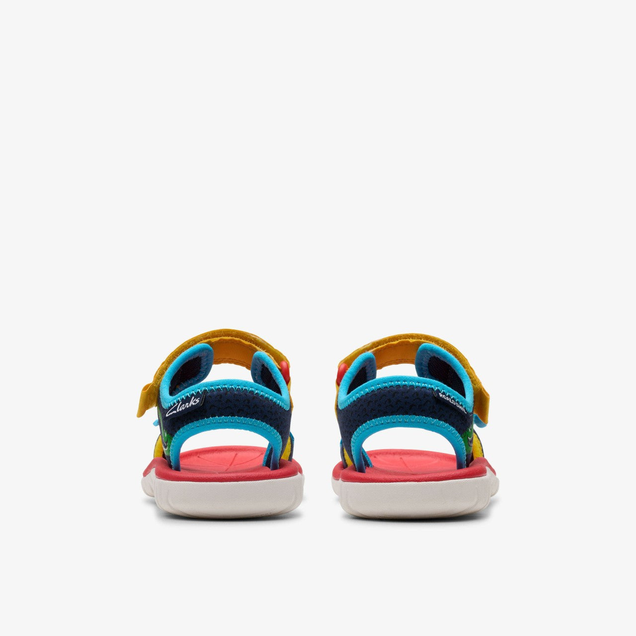 Roald Dahl The Enormous Crocodile Surfing Ace Kid Navy Print | Clarks