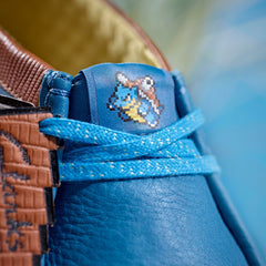Torhill Explore Blue Leather | Clarks Onsale