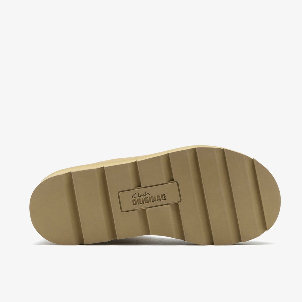 Meare Rooey Dark Sand Warmlined | Clarks