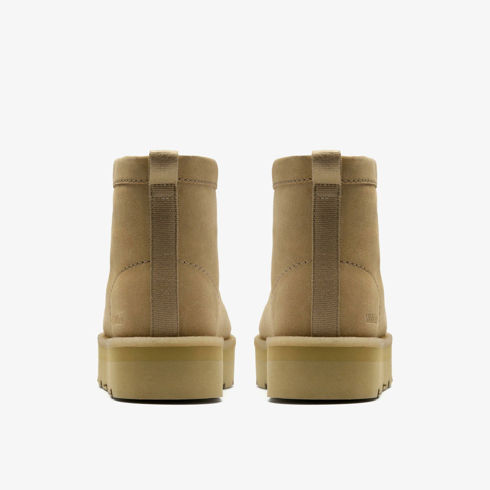 Meare Rooey Dark Sand Warmlined | Clarks