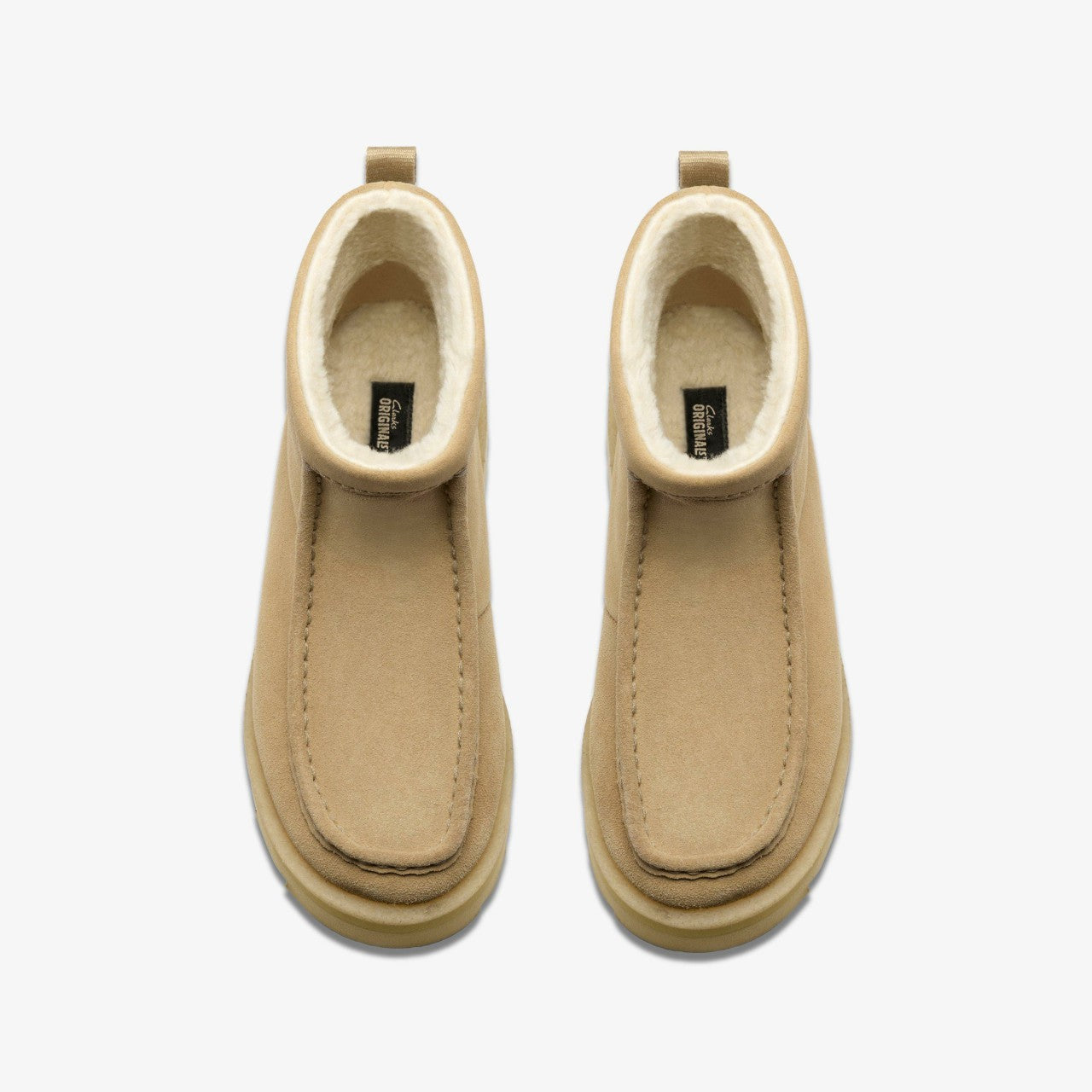 Meare Rooey Dark Sand Warmlined | Clarks