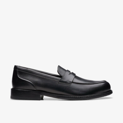 Craft Arlo Lo Black Leather | Clarks Sale