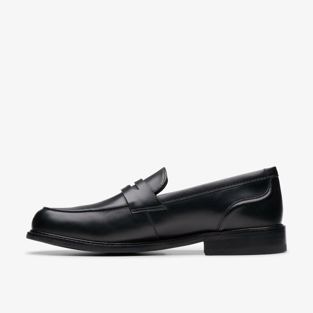 Craft Arlo Lo Black Leather | Clarks Sale
