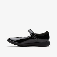 Etch Pure Kid Black Patent | Clarks US