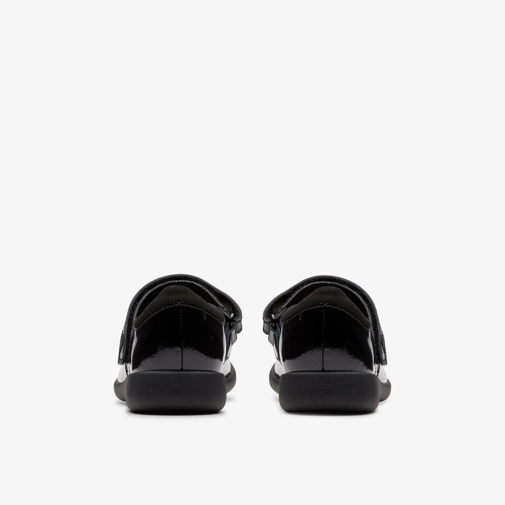 Etch Pure Kid Black Patent | Clarks US
