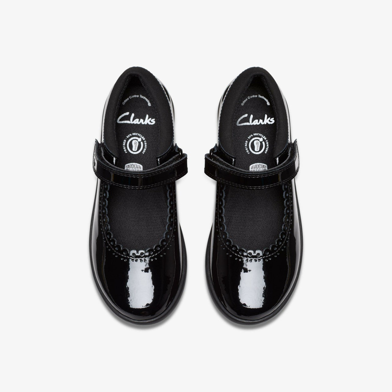Etch Pure Kid Black Patent | Clarks US