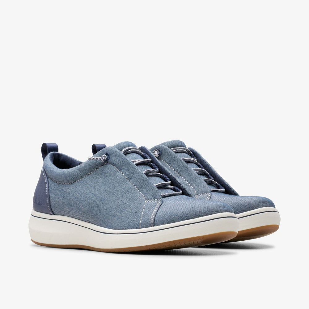 Brinkley Sky Lace Navy | Clarks For Sale