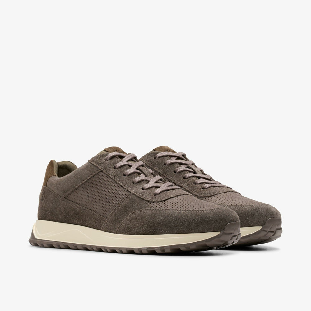 Radwell Lace Dark Grey Combination | Clarks US