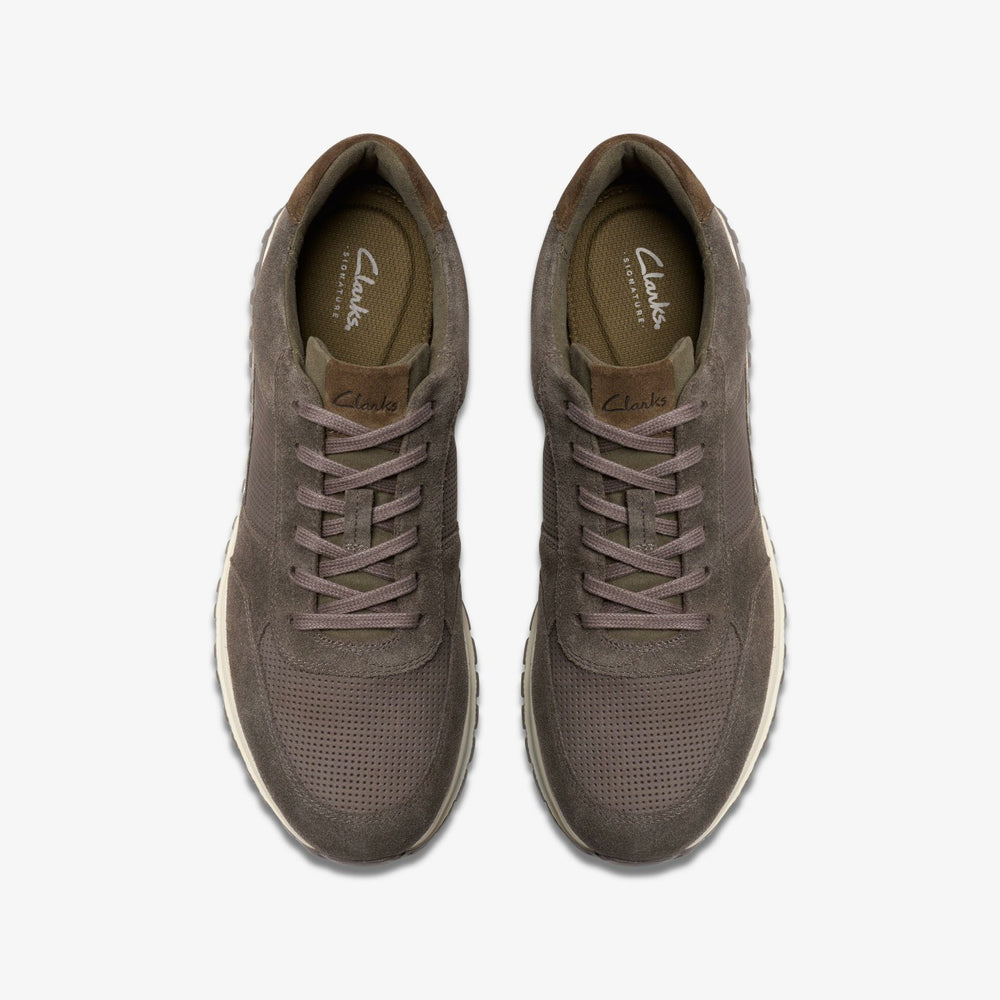Radwell Lace Dark Grey Combination | Clarks US