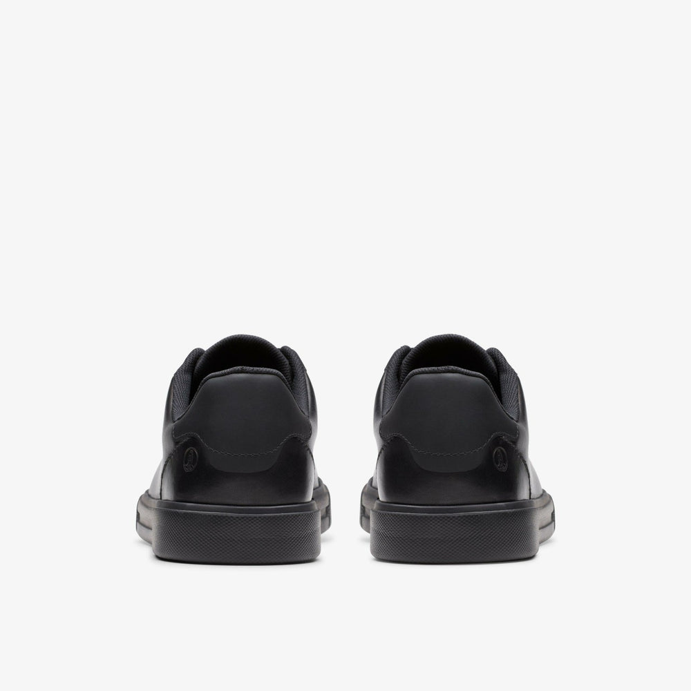 Romsey Lace Black Leather | Clarks