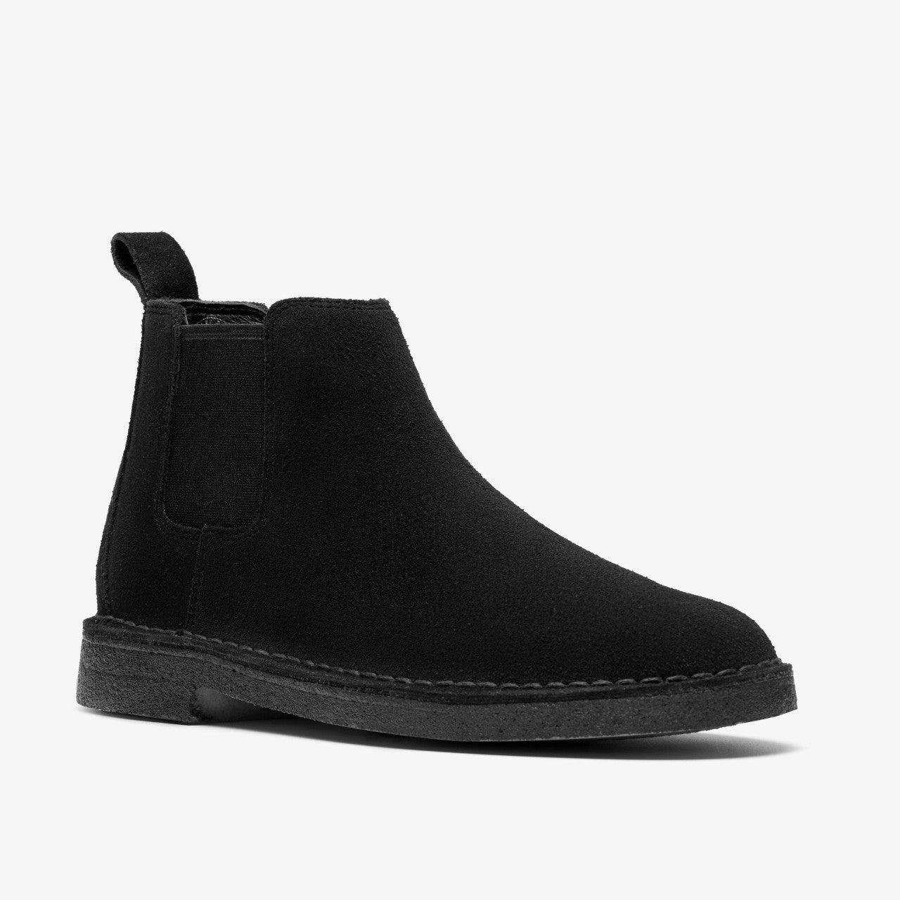 Desert Chelsea Black Suede | Clarks Discount