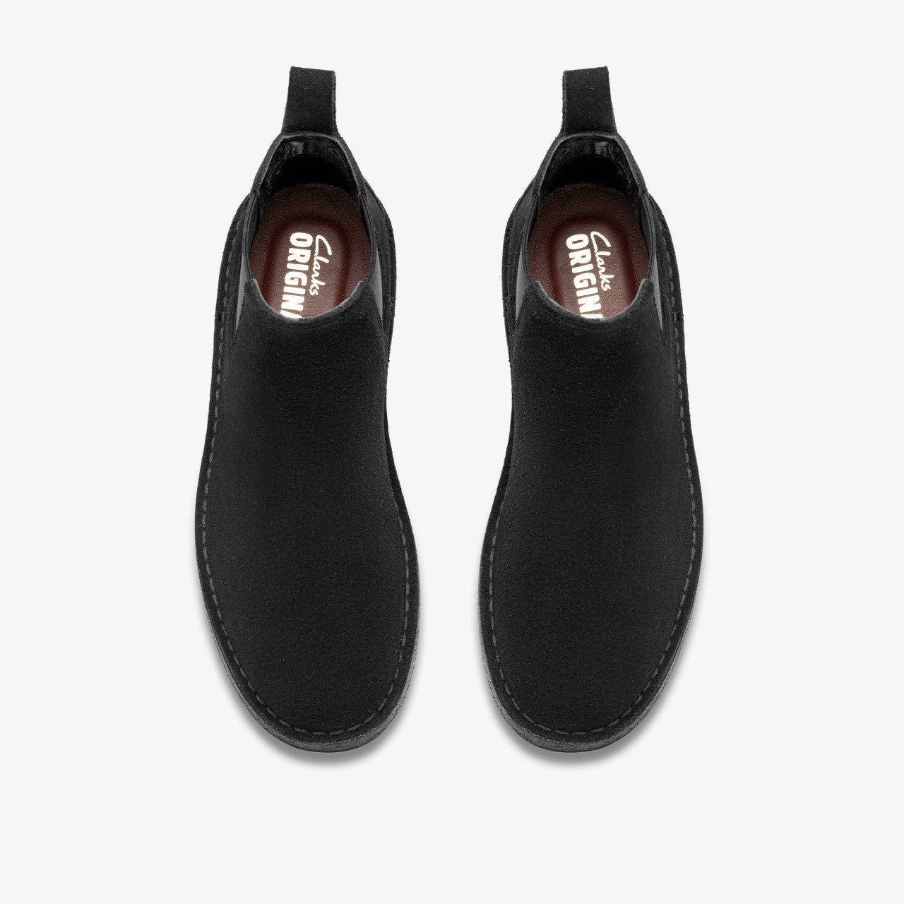Desert Chelsea Black Suede | Clarks Discount