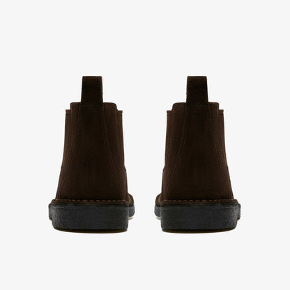Desert Chelsea Dark Brown Suede | Clarks Sale