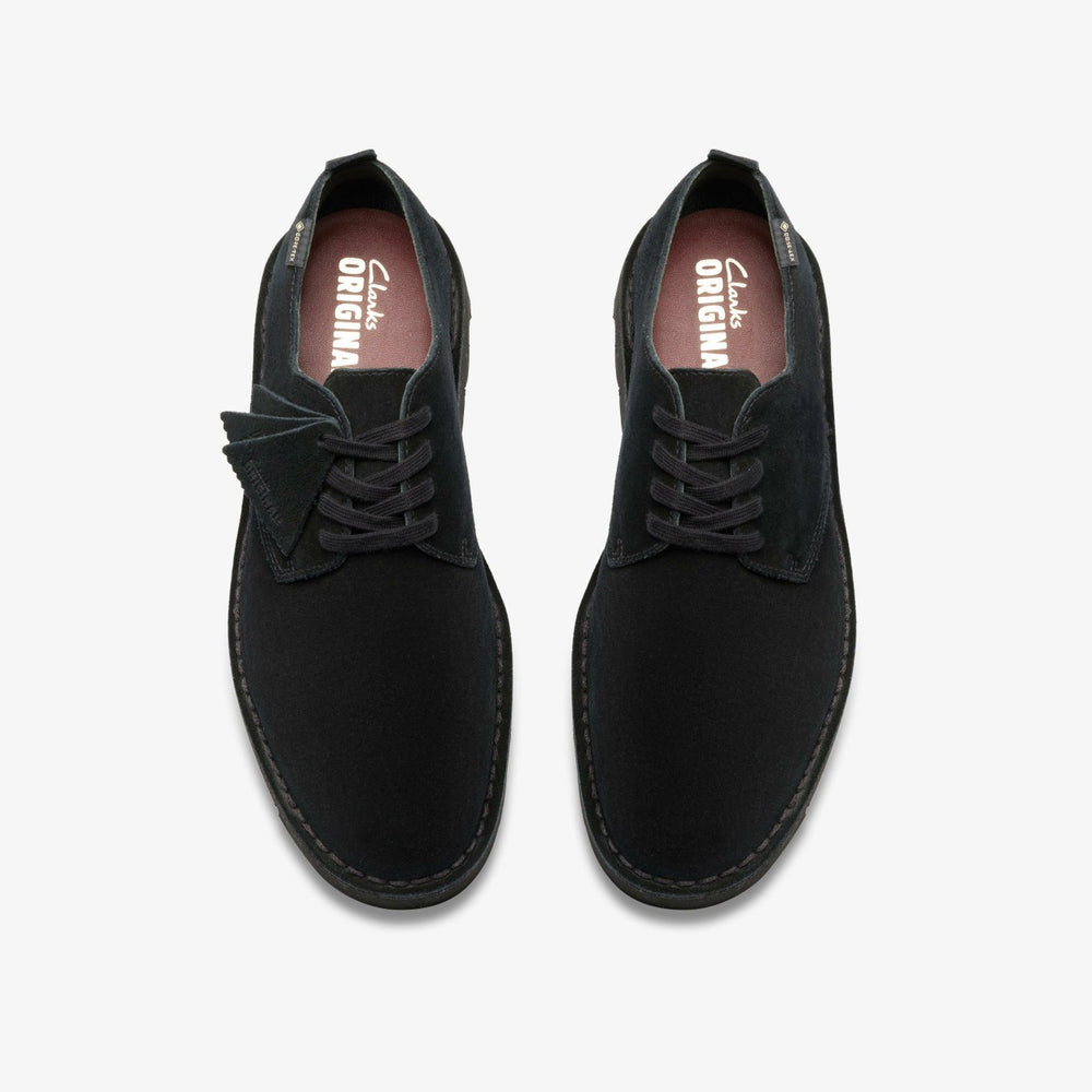 Desert London GORE-TEX Black Suede | Clarks For Sale