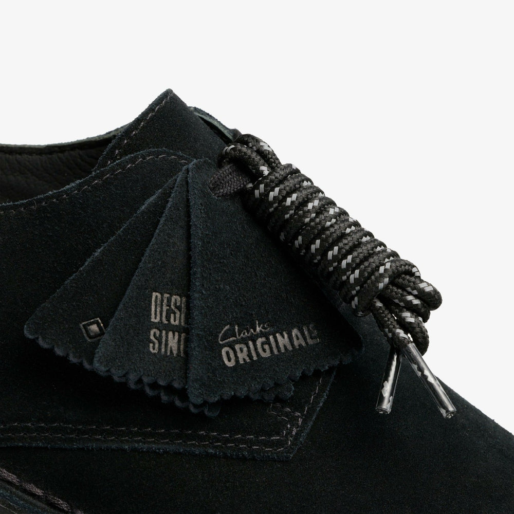 Desert London GORE-TEX Black Suede | Clarks For Sale