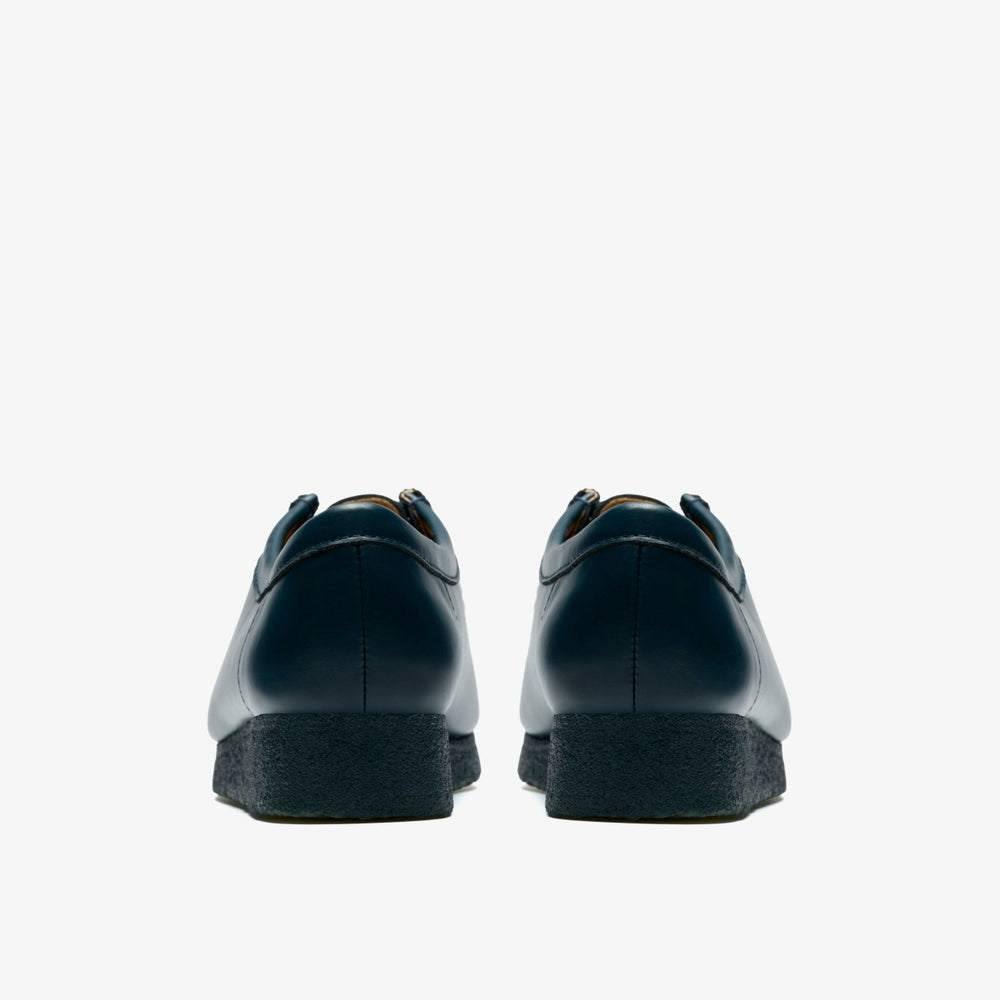 Wallabee Dark Teal Leather | Clarks For Sale