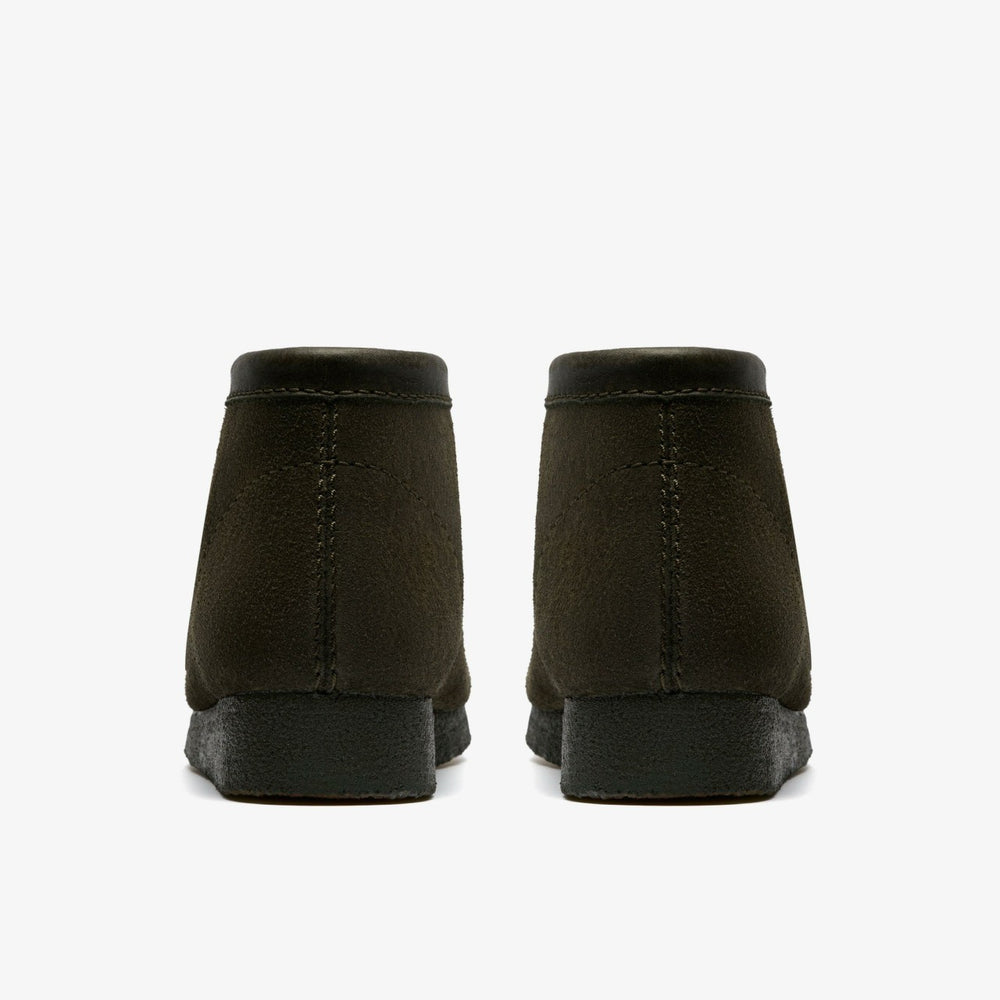 Wallabee Boot Loden Green Suede | Clarks