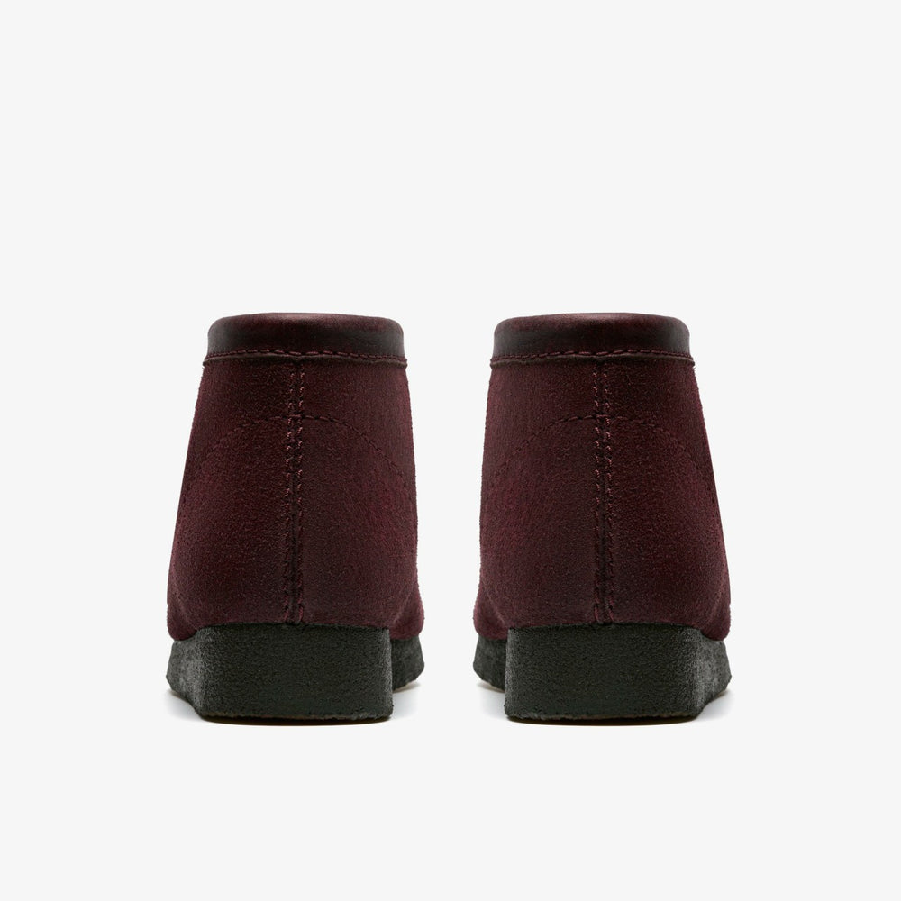 Wallabee Boot Purple Grape Suede | Clarks