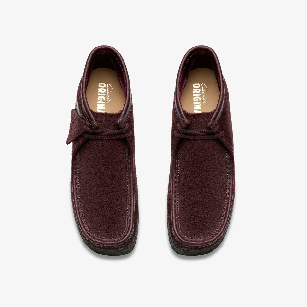 Wallabee Boot Purple Grape Suede | Clarks
