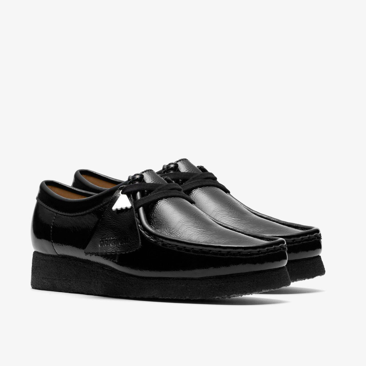 Wallabee Black Patent | Clarks Sale