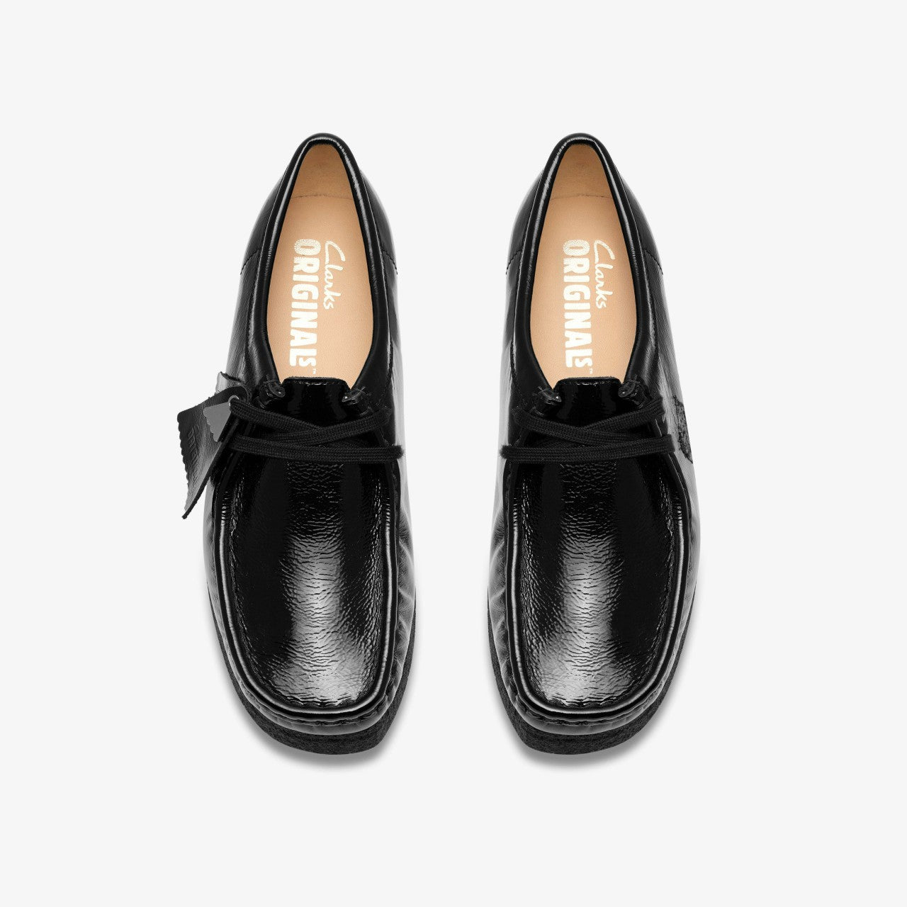 Wallabee Black Patent | Clarks Sale