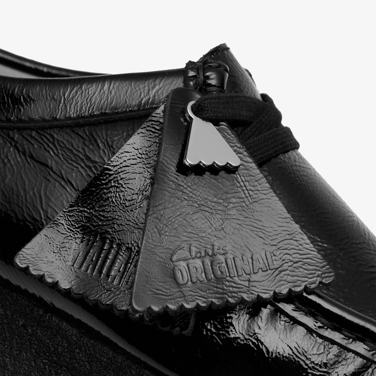 Wallabee Black Patent | Clarks Sale